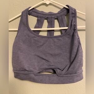 Alphalete Trinity Bra French Blue Size Medium